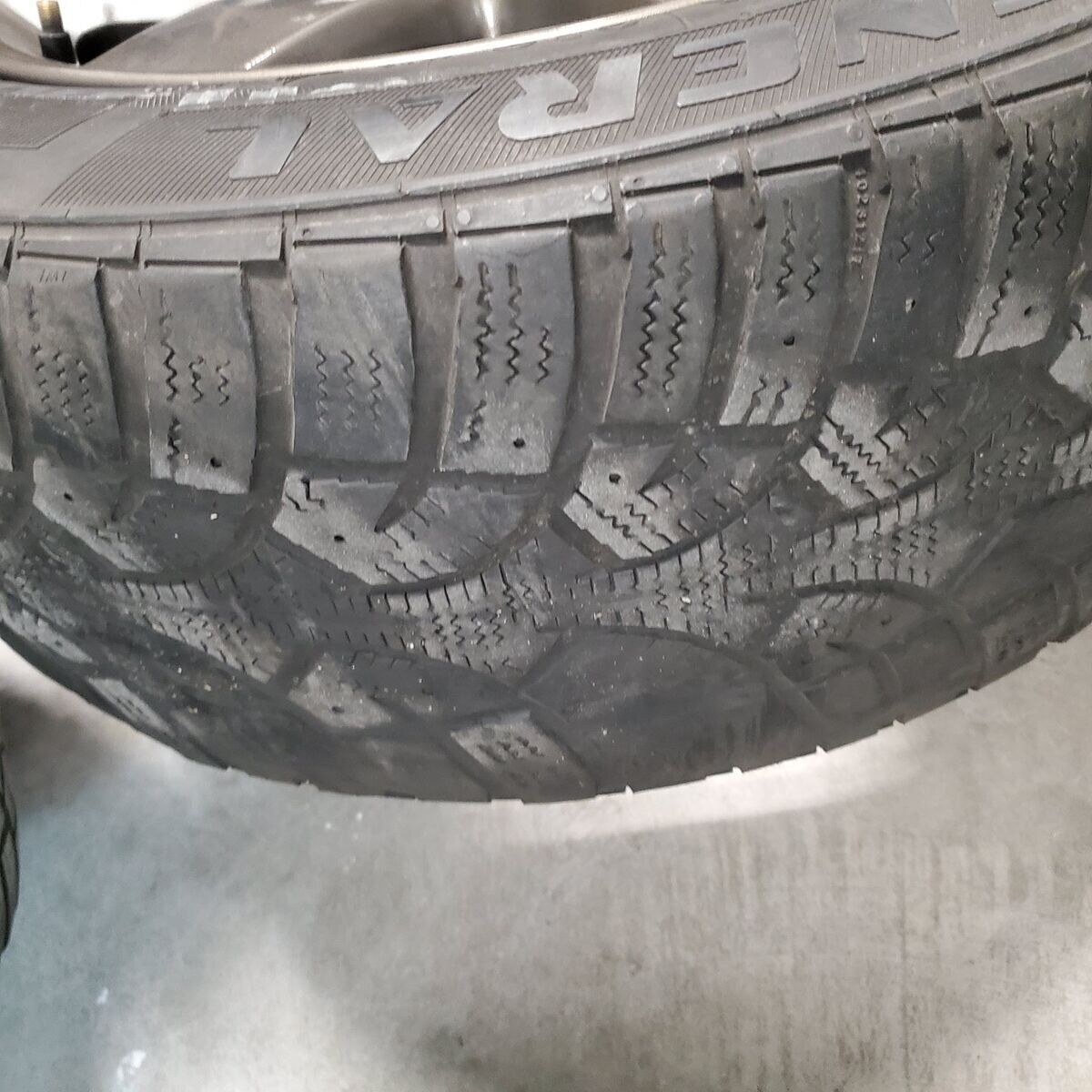 General Ultimax Arctic Tires, mounted on BMW Whee