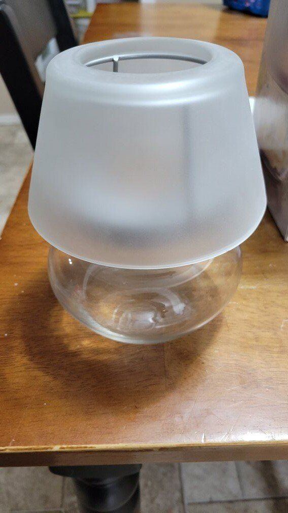 12 Glass wedding centerpieces