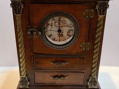 Wurlitzer LImited Edition Cabinet Clock W/Cert.