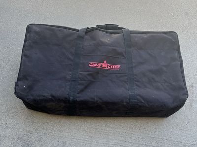 2 burner camp chef with griddle