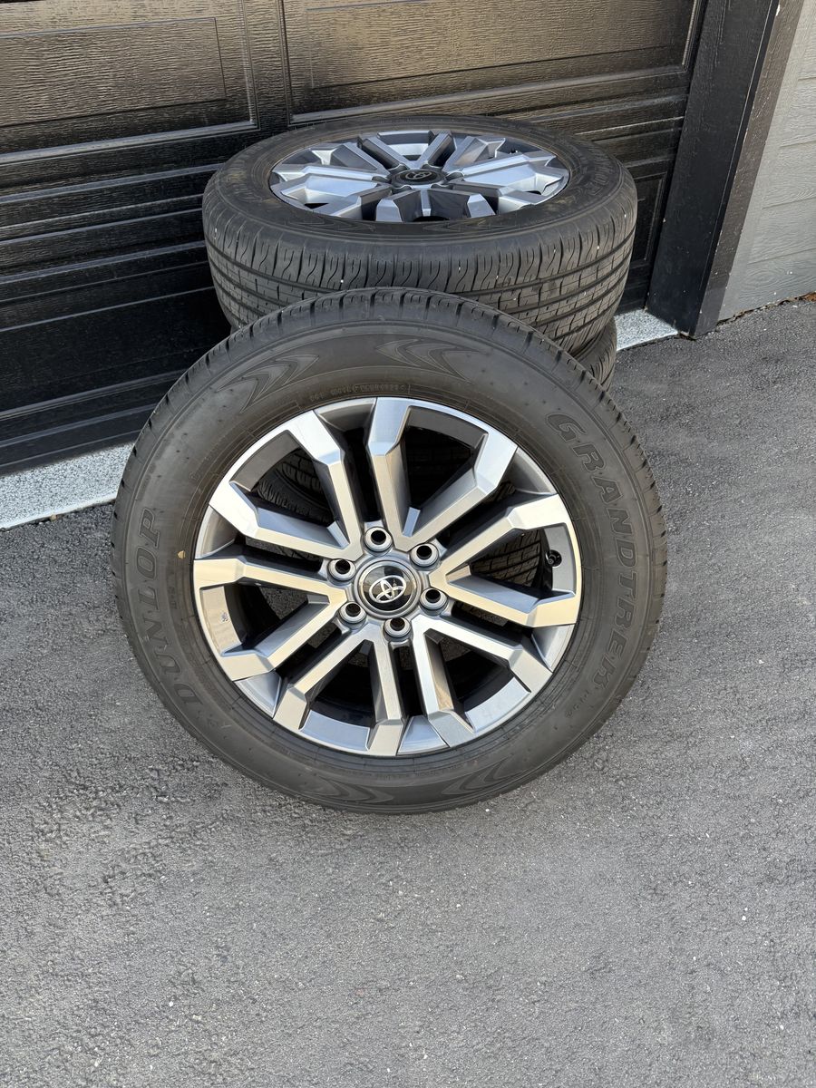 New 20” wheels and tires