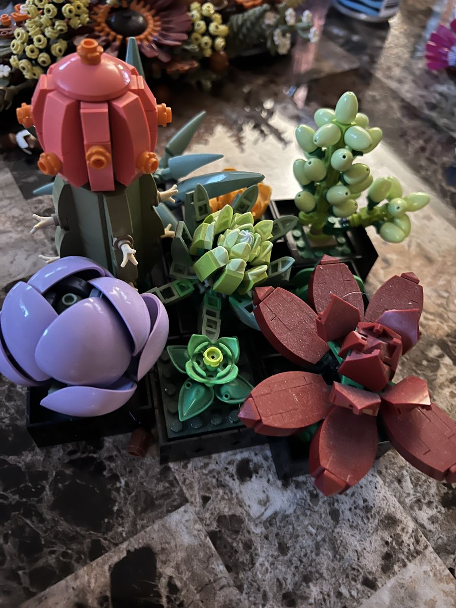 Lego Succulents