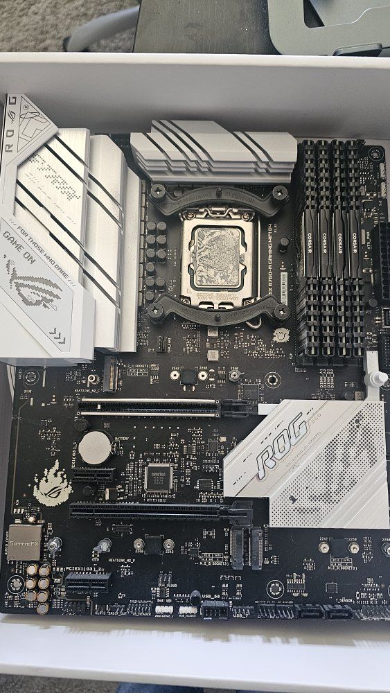 64GB DDR4 RAM with B760 ROG Gaming Wifi MB and FREE Unstable i9 13900k CPU