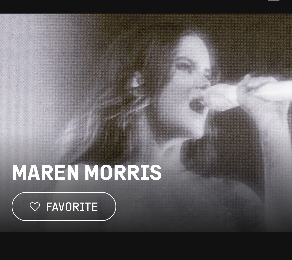 Maren Morris VIP -Front Row Reserved Seats