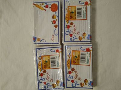 Recipe cards