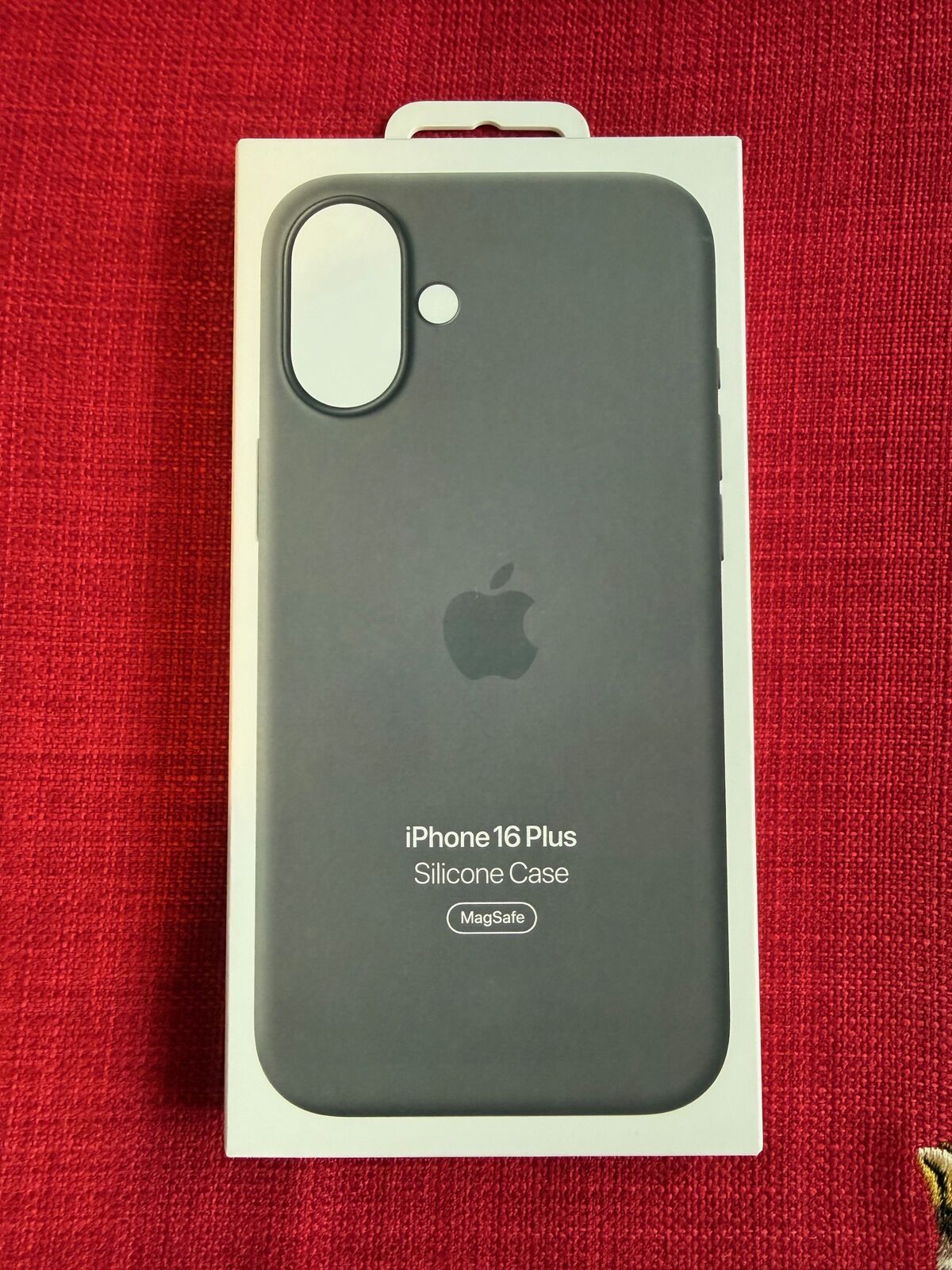 iPhone 16 Plus Silicone Case with MagSafe – Stone Gray