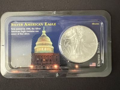 2000 Silver American Eagle 1 oz .999 Fine Silver Uncirculated Coin by Littleton Coin Company