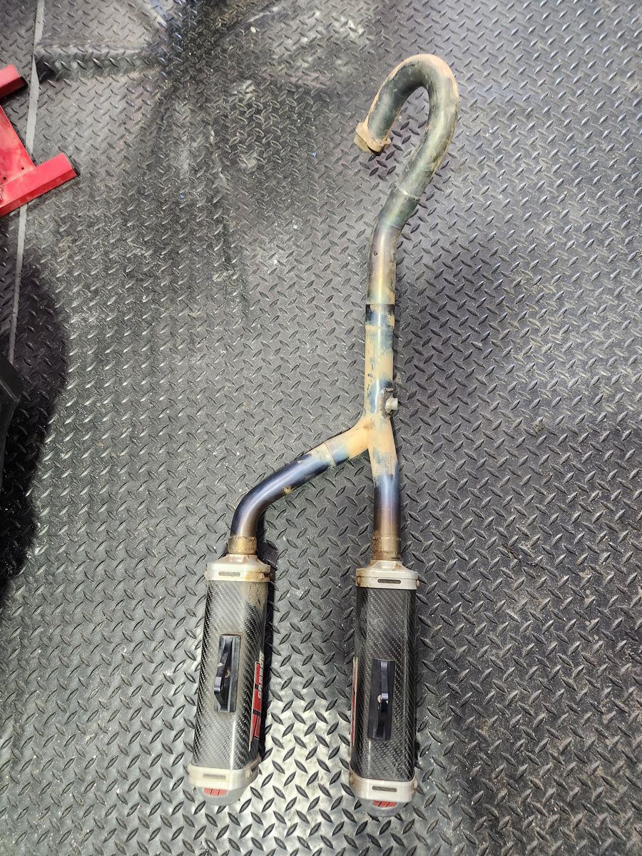 06-09 crf250r white brothers exhaust system