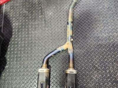06-09 crf250r white brothers exhaust system