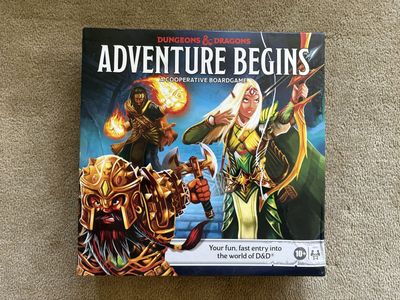 NEW/COMPLETE D&D Adventure Begins Game