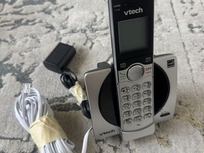 VTech Cordless Landline Telephone with Base and Power Adapter