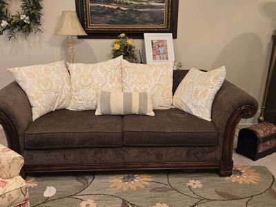Couch and loveseat