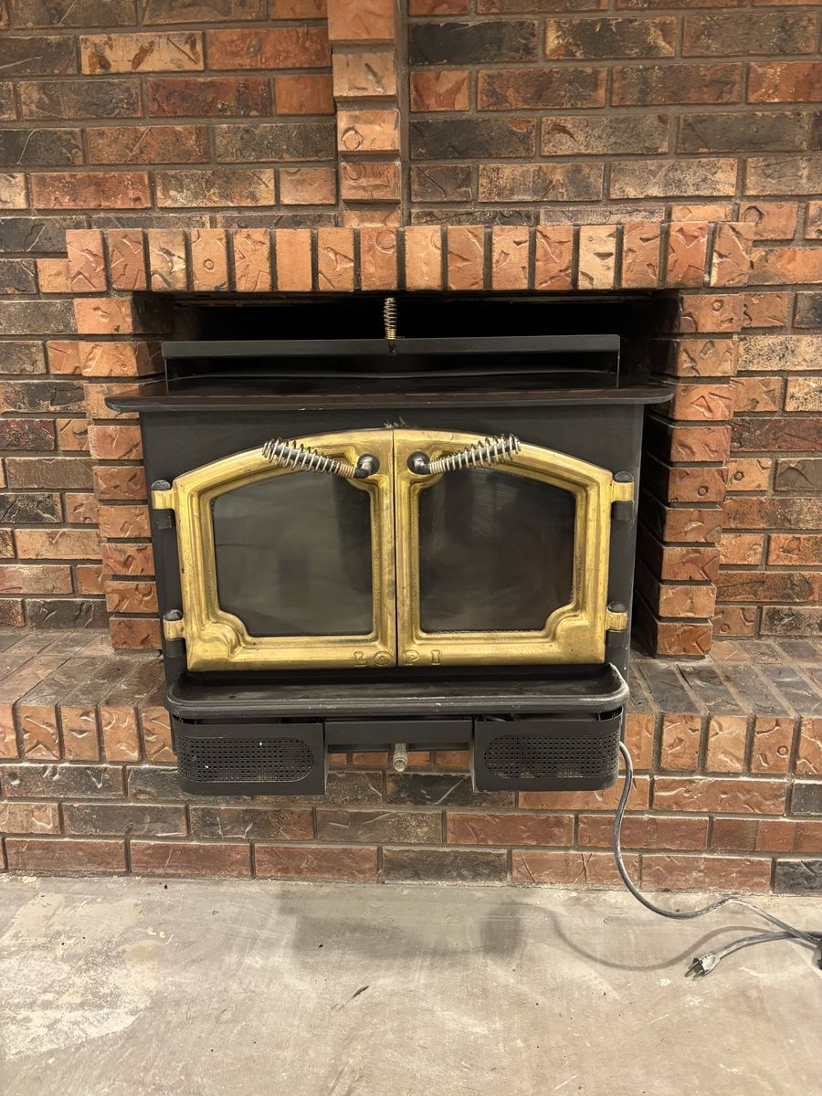 Beautiful wood burning stove 