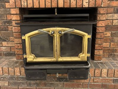 Beautiful wood burning stove