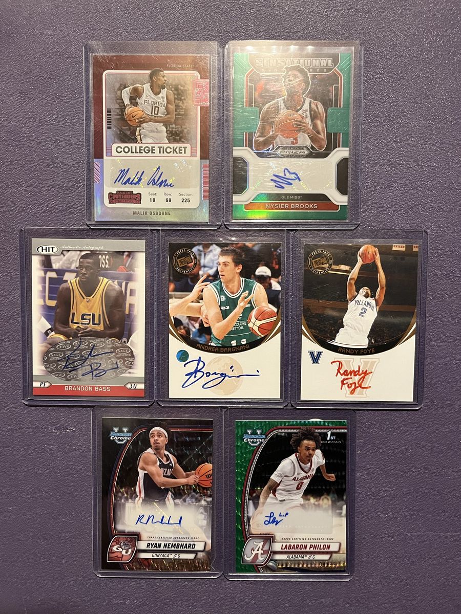 Basketball Cards Autograph