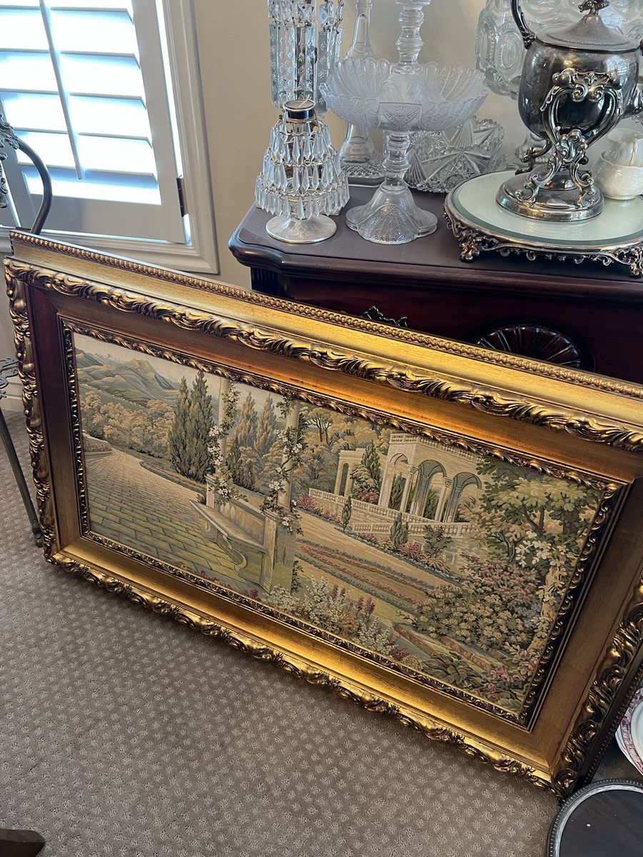 Antique tapestry 