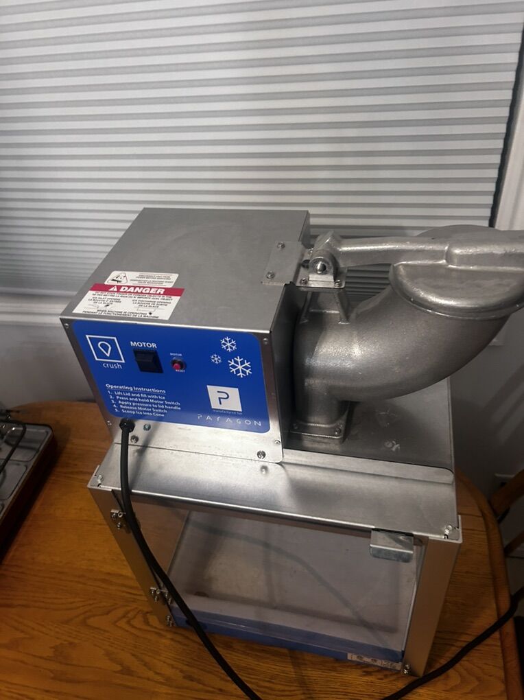 Icee Snow Cone Shaver PIck It Up Today