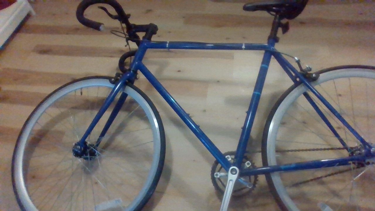 Single speed men's road bike
