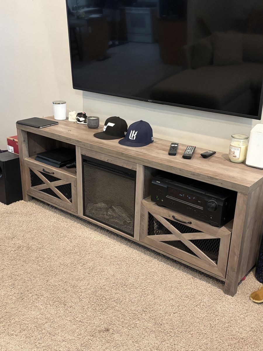 Entertainment Center with Fireplace