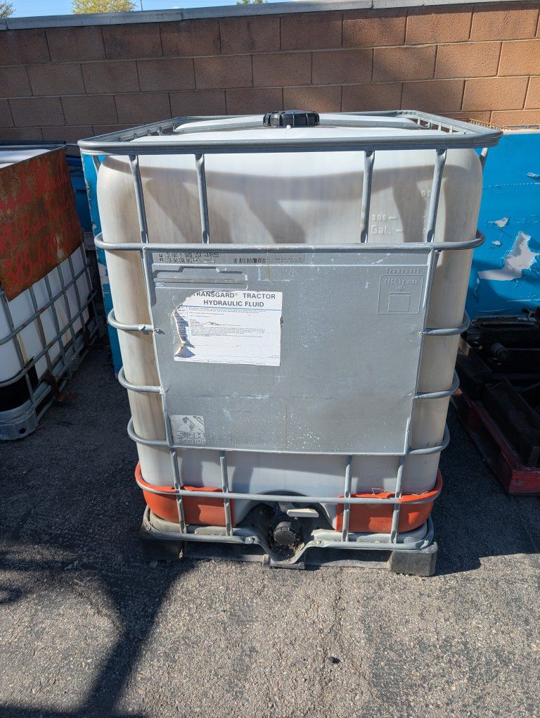 275 gallon totes - Waste oil tanks