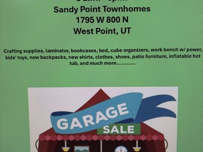 Community Garage Sale in West Point!