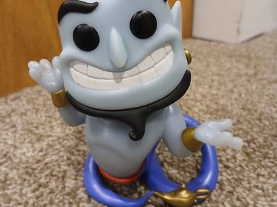 Funko Pop! Disney Aladdin Genie with Lamp #476 Vinyl Figure - Excellent Condition