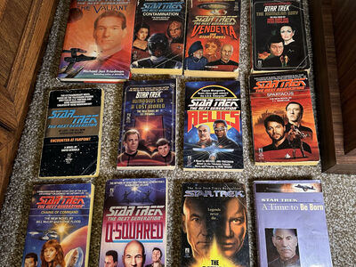 Star Trek Book Lot