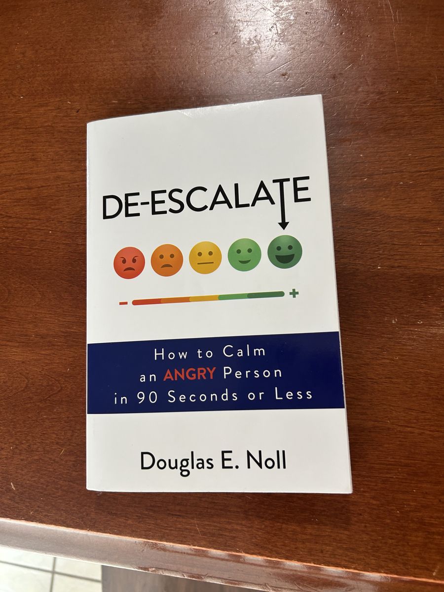 De-escalate Book by Douglas E. Noll