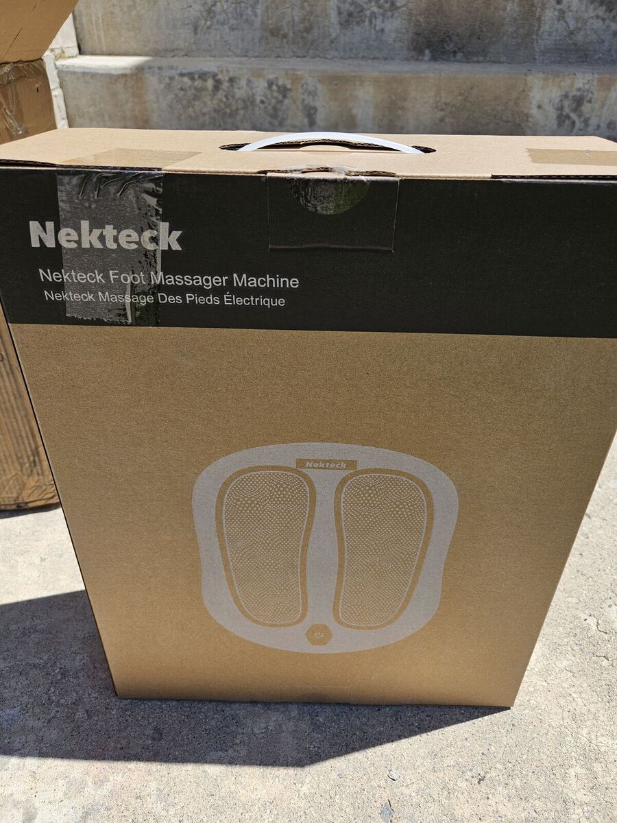 New in Box Nekteck Shiatsu Foot Massager