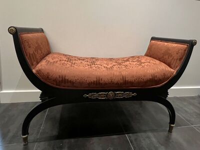 Vintage decorative bench-A rare find