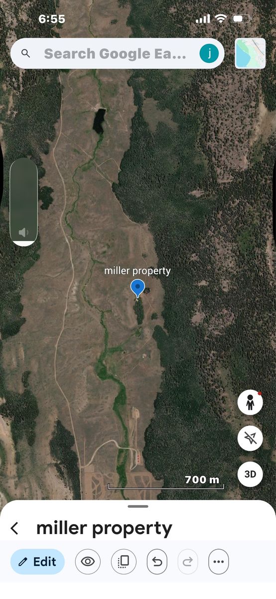 40 beautiful acres on Miller Creek near LaBarge Wyoming.
