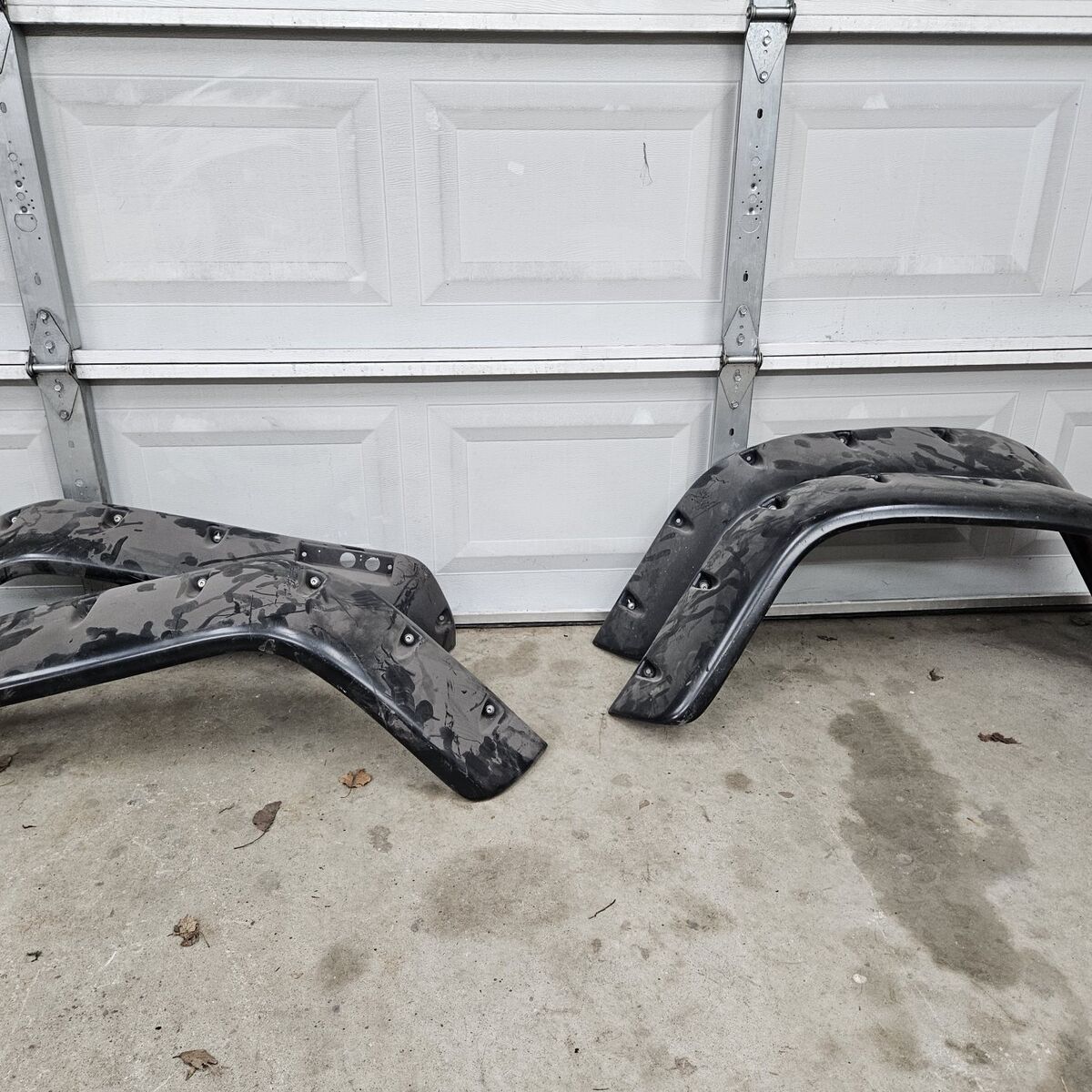 Front and Rear Fender Flare Extensions