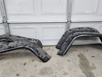 Front and Rear Fender Flare Extensions