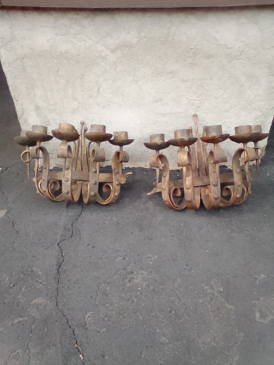 18th century candle holders