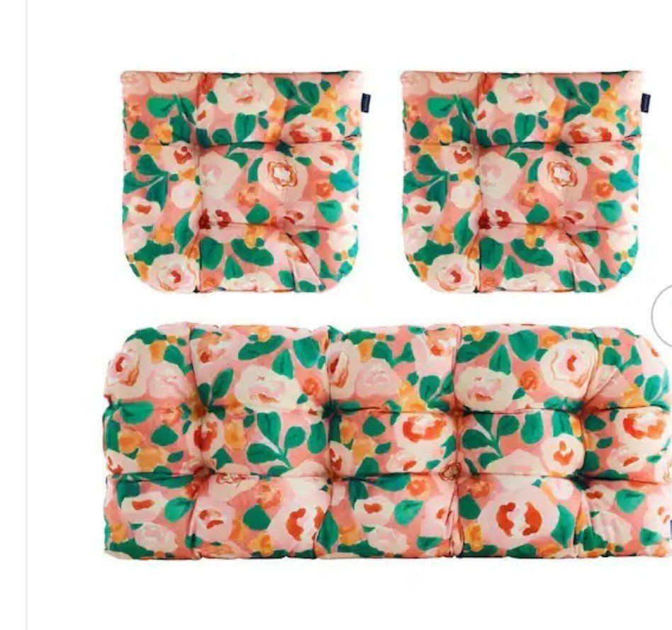 3 Piece Outdoor Cushion Set