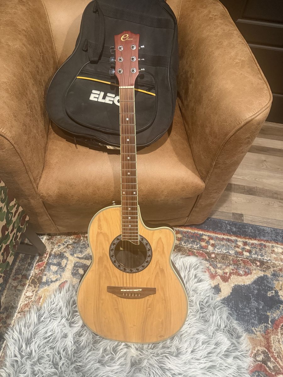Eleca ovation style electric/acoustic