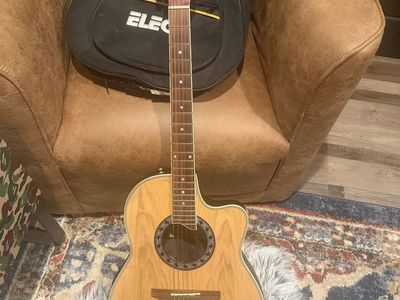 Eleca ovation style electric/acoustic