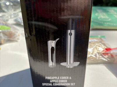 Pineapple and Apple Corer