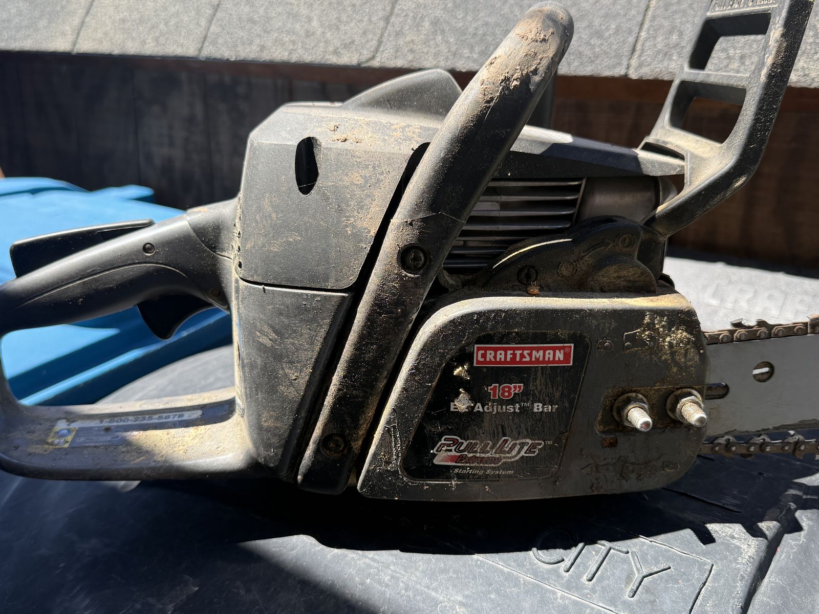 Craftsman Chainsaw w/case