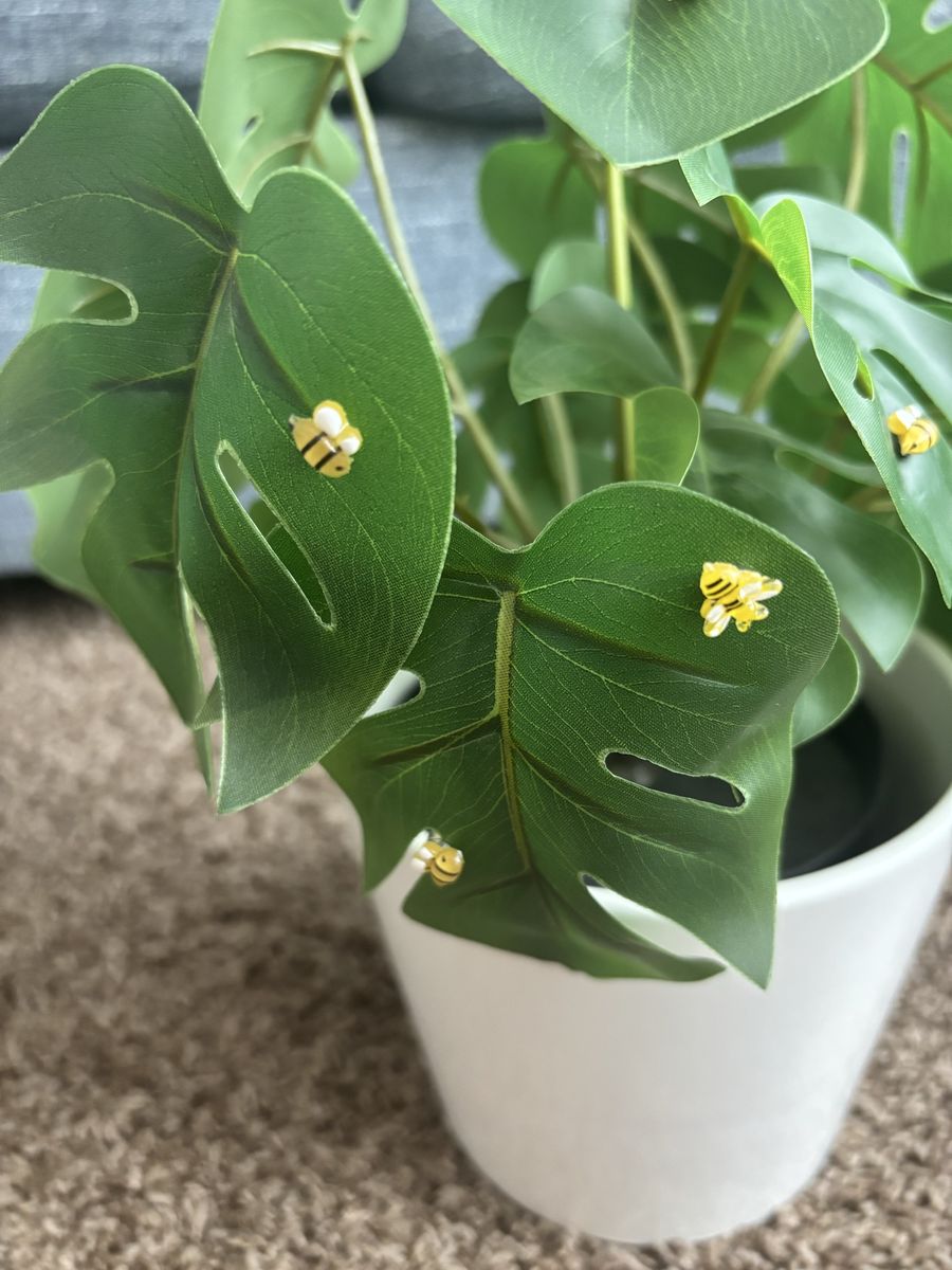 Adorable Micro Bumblebee Plant Pet Magnets - 5 pack - Tons Available