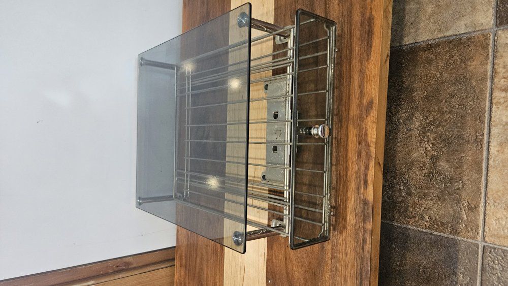 Keurig Coffee Pod Storage Drawer Stand with Glass