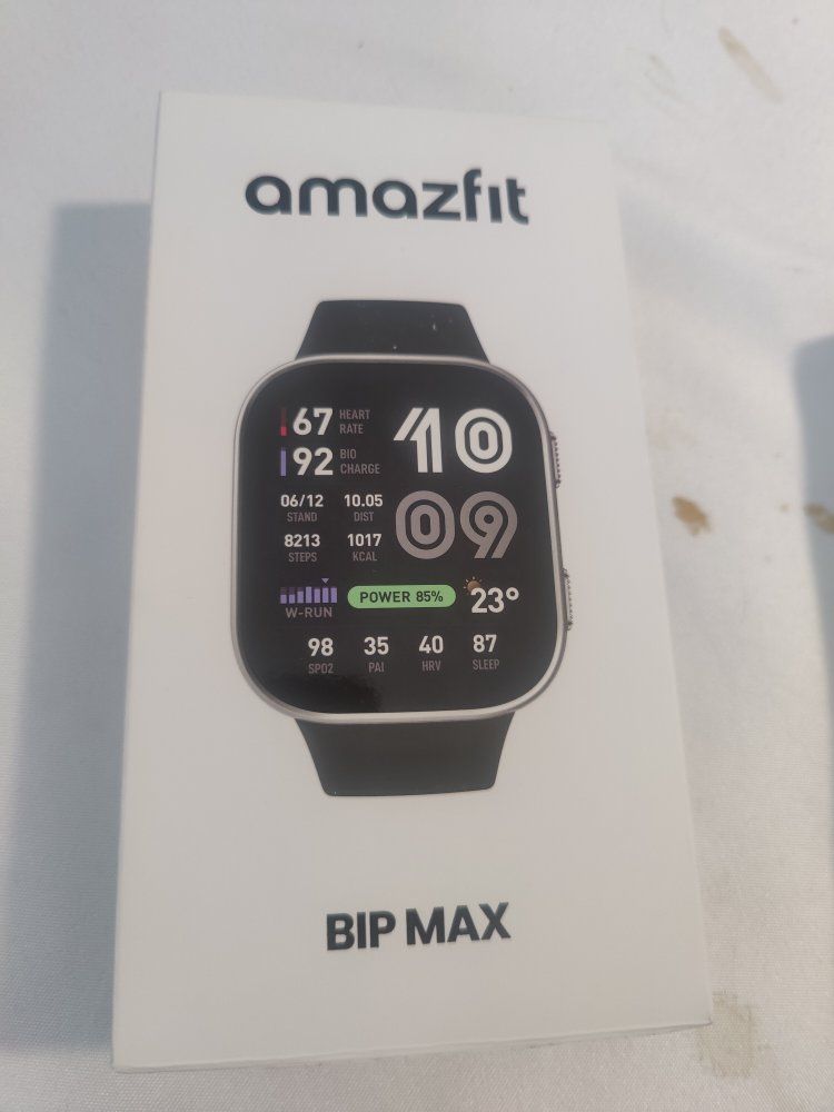 Amazfit Bip Max Smartwatch Black