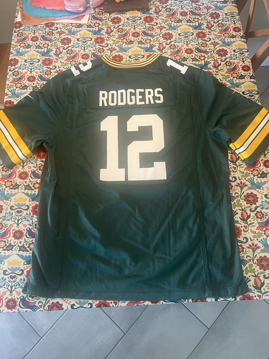 Nike Aaron Rodgers Green Bay Packers #12 NFL Jersey XXL