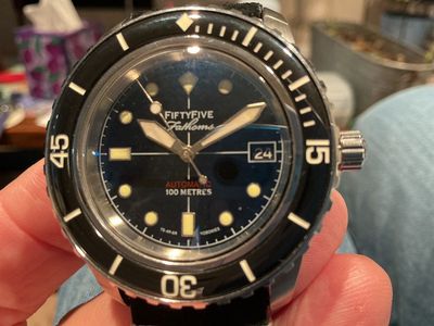 Custom Seiko 55 Fathoms Automatic Watch