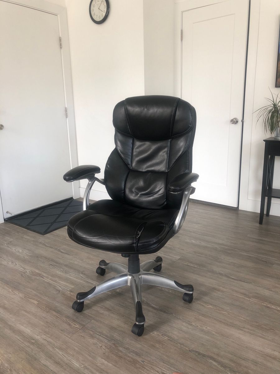 High-Back Padded Office Chair, Fully Adjustable — $50 OBO