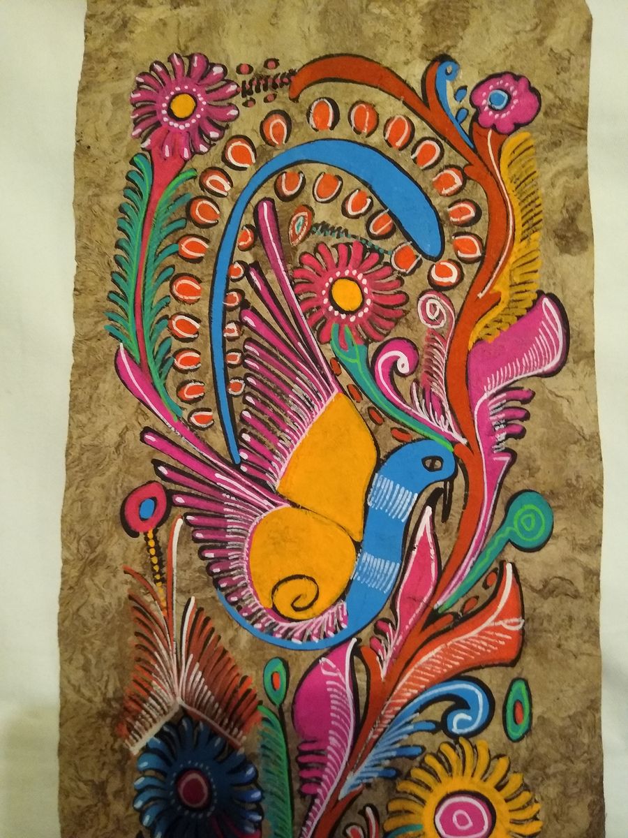 Mexican Bark Paintings - Vintage