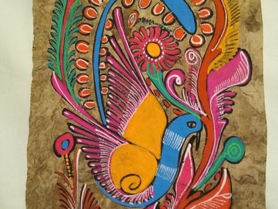 Mexican Bark Paintings - Vintage