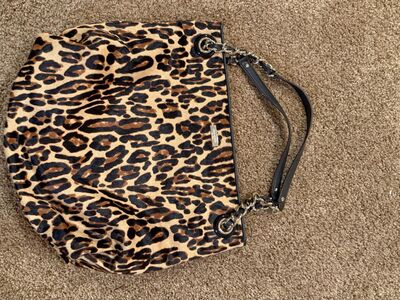 Kate Spade leopard calf hair