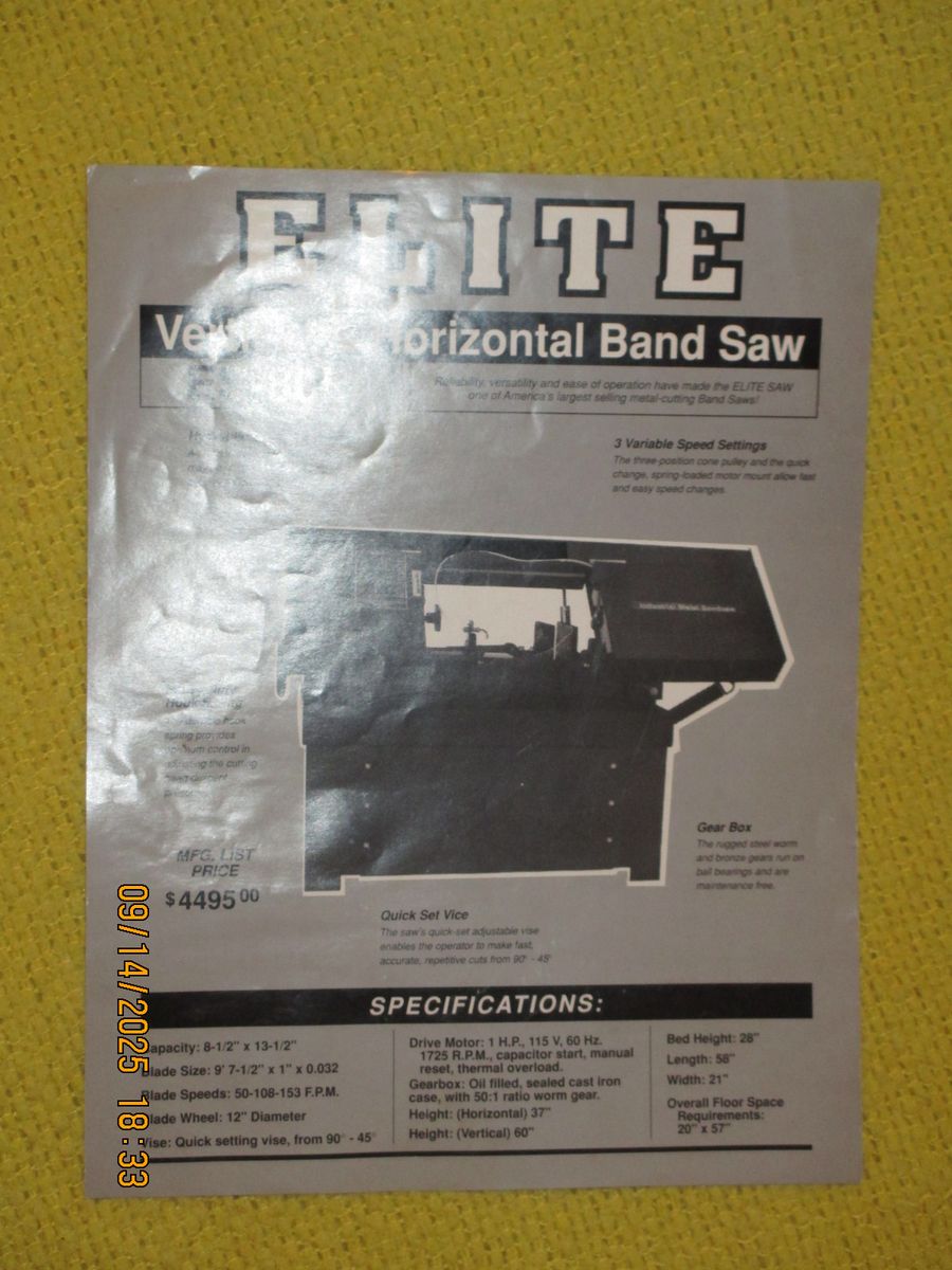 Badsaw - industrial floor model