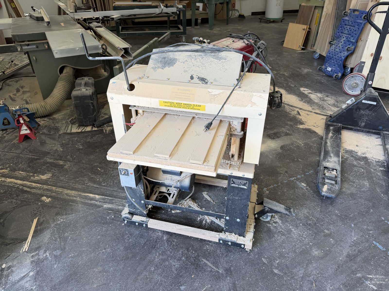 Woodmaster planer molder